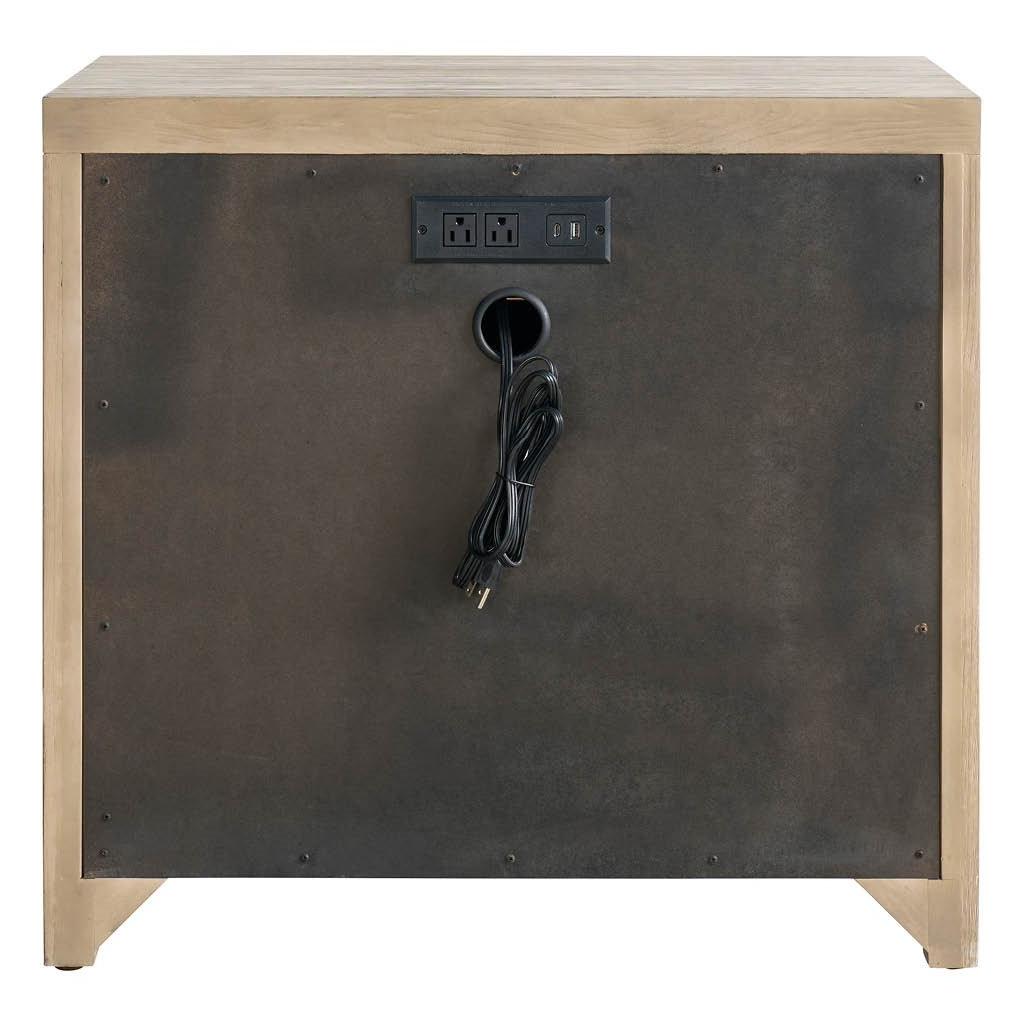 Boulder Three Drawer Nightstand 3 Boulder Three Drawer Nightstand - Image 3