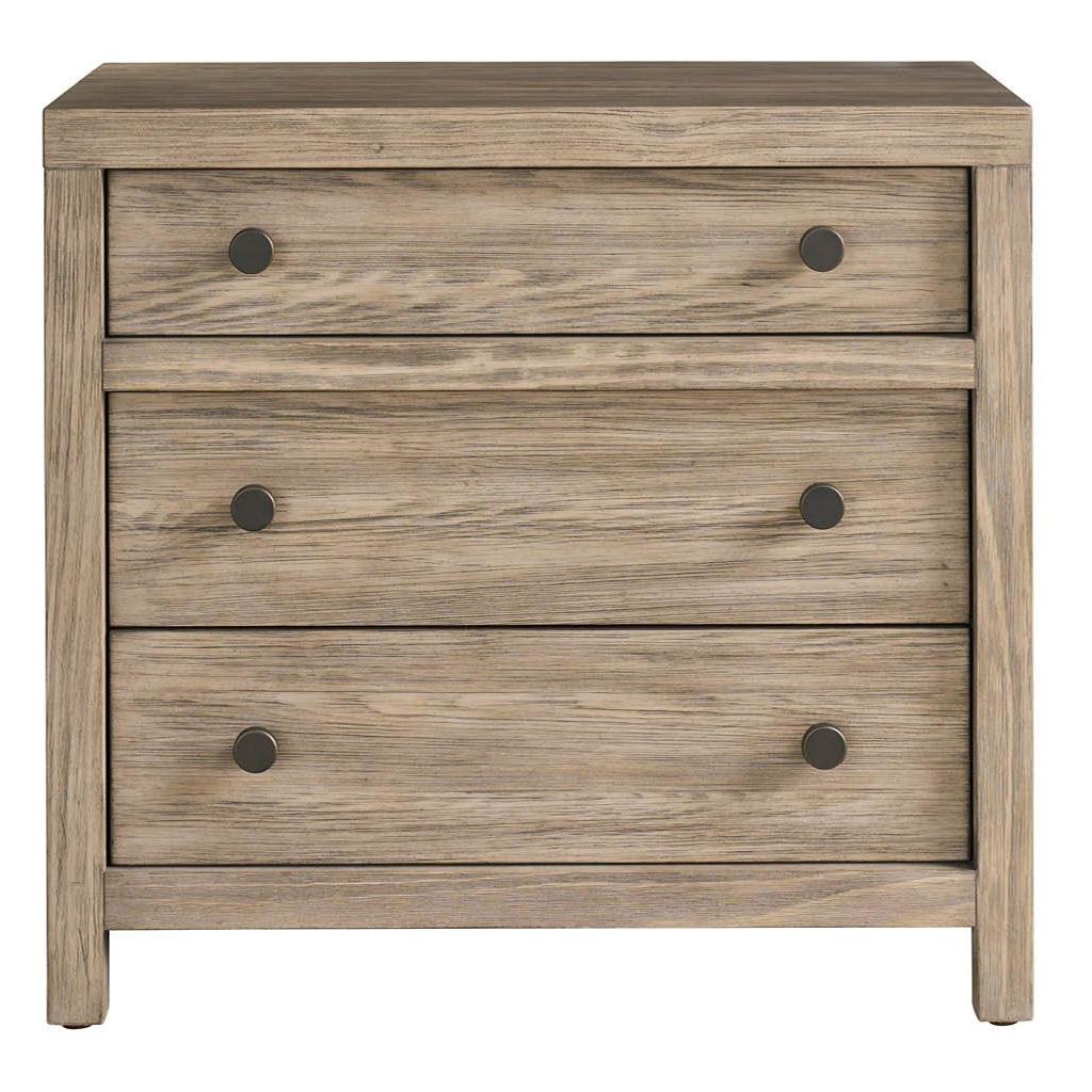 Boulder Three Drawer Nightstand