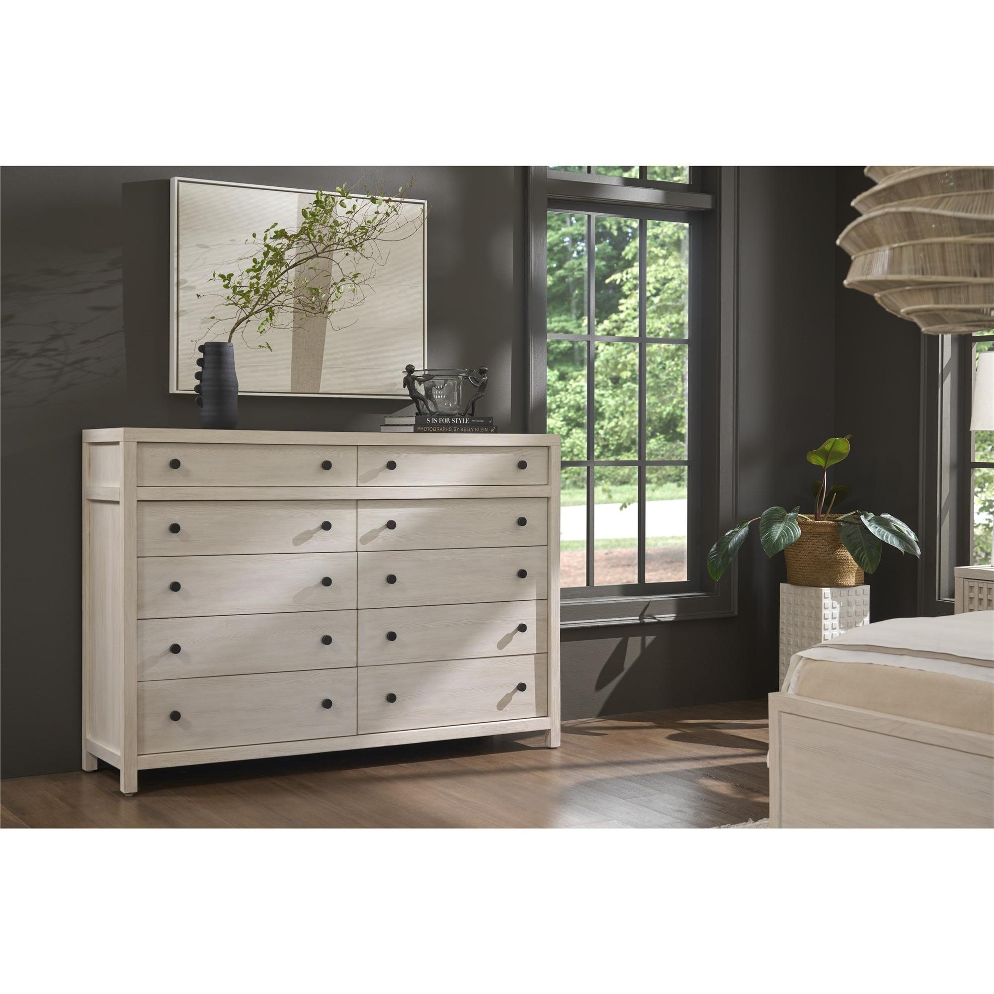 River Rock Ten Drawer Dresser 4 River Rock Ten Drawer Dresser - Image 4