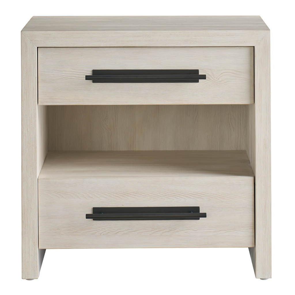 River Rock Two Drawer Nightstand