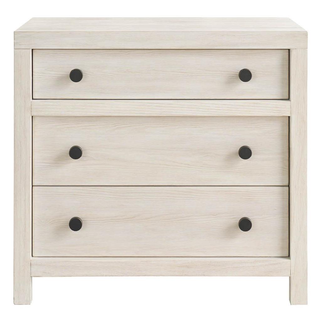 River Rock Three Drawer Nightstand