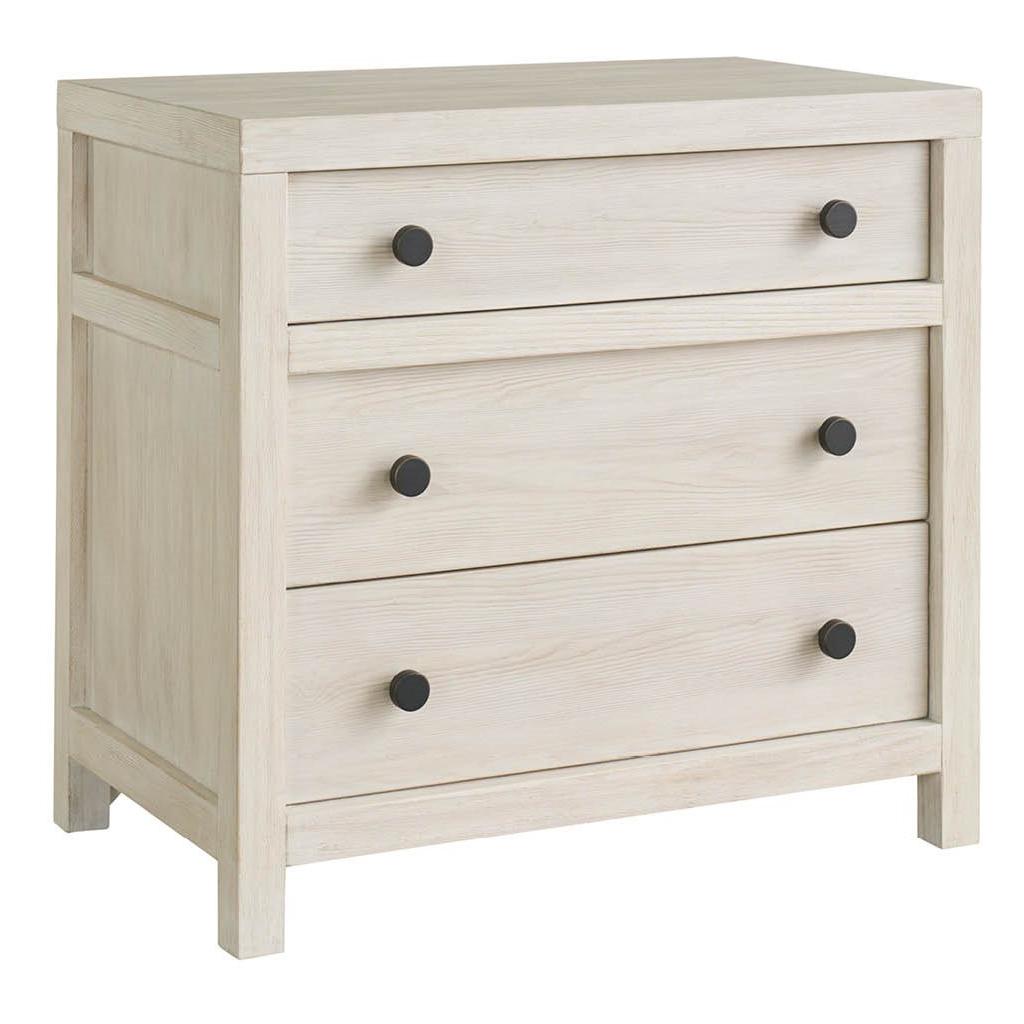 River Rock Three Drawer Nightstand 2 River Rock Three Drawer Nightstand - Image 2