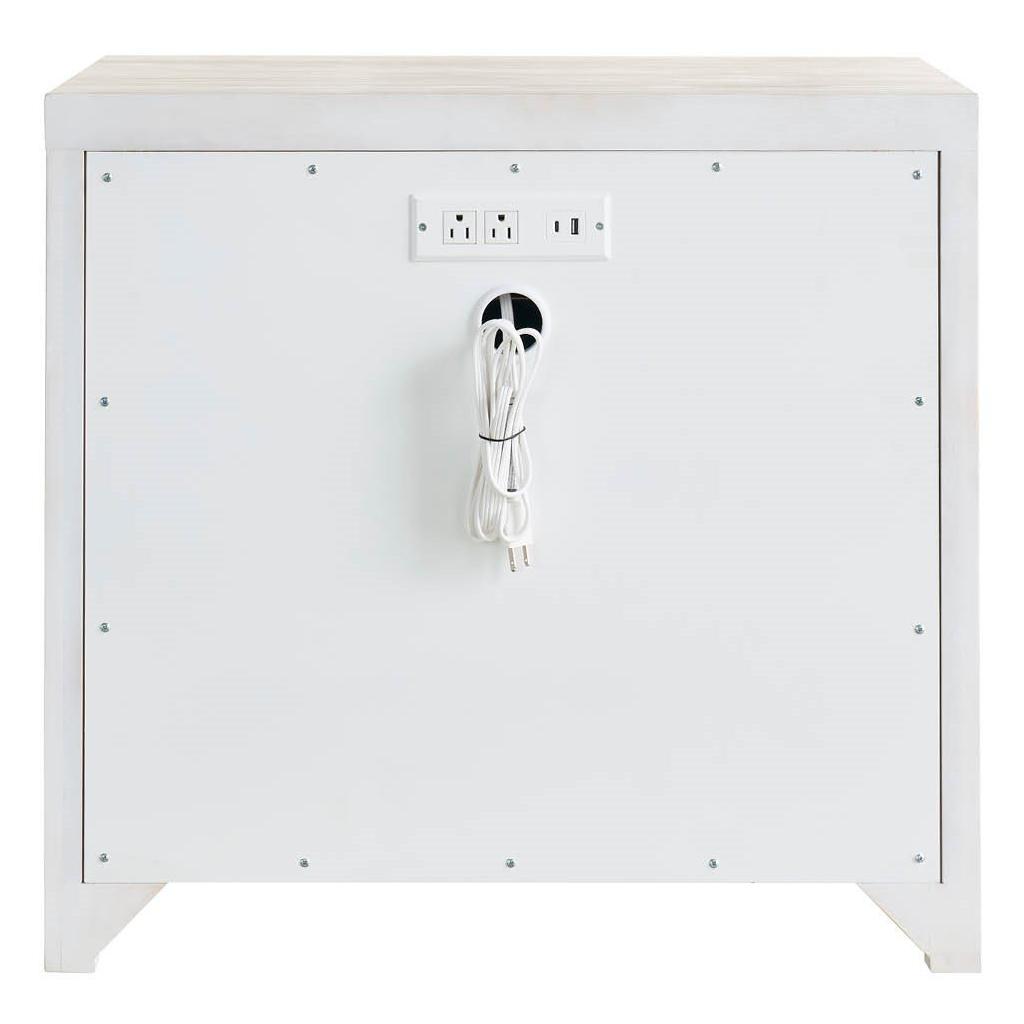 River Rock Three Drawer Nightstand 3 River Rock Three Drawer Nightstand - Image 3