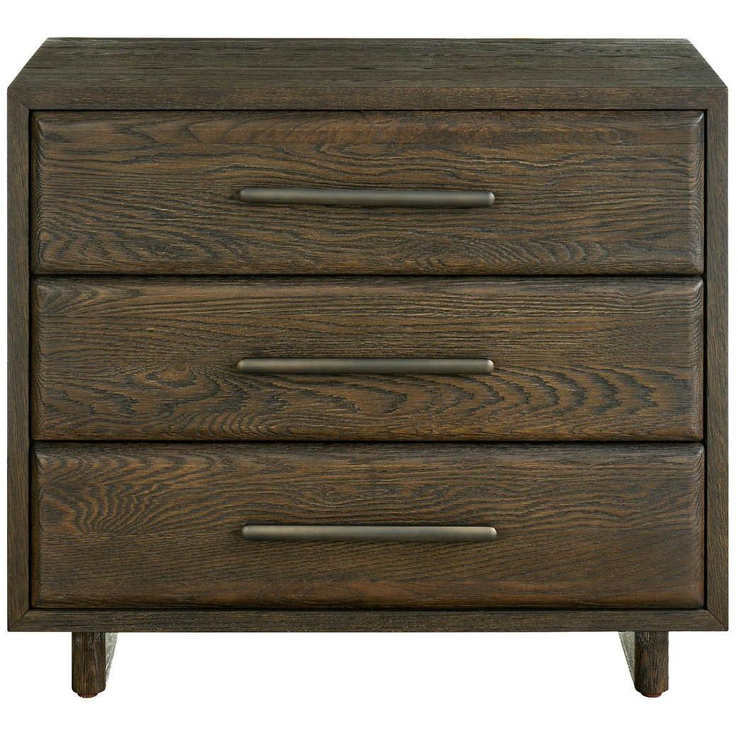 Sable Three Drawer Nightstand