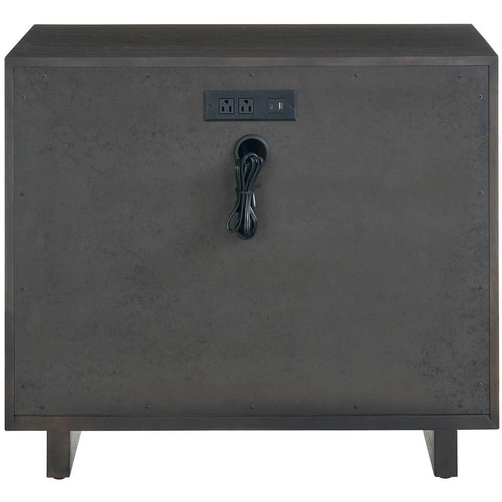 Sable Three Drawer Nightstand 3 Sable Three Drawer Nightstand - Image 3