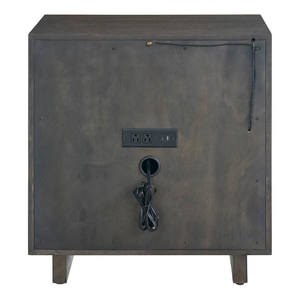 Sable Open Storage Nightstand 3 Sable Open Storage Nightstand - Image 3