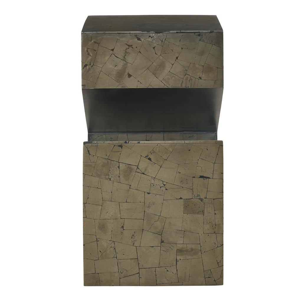 Pyrite Side Table