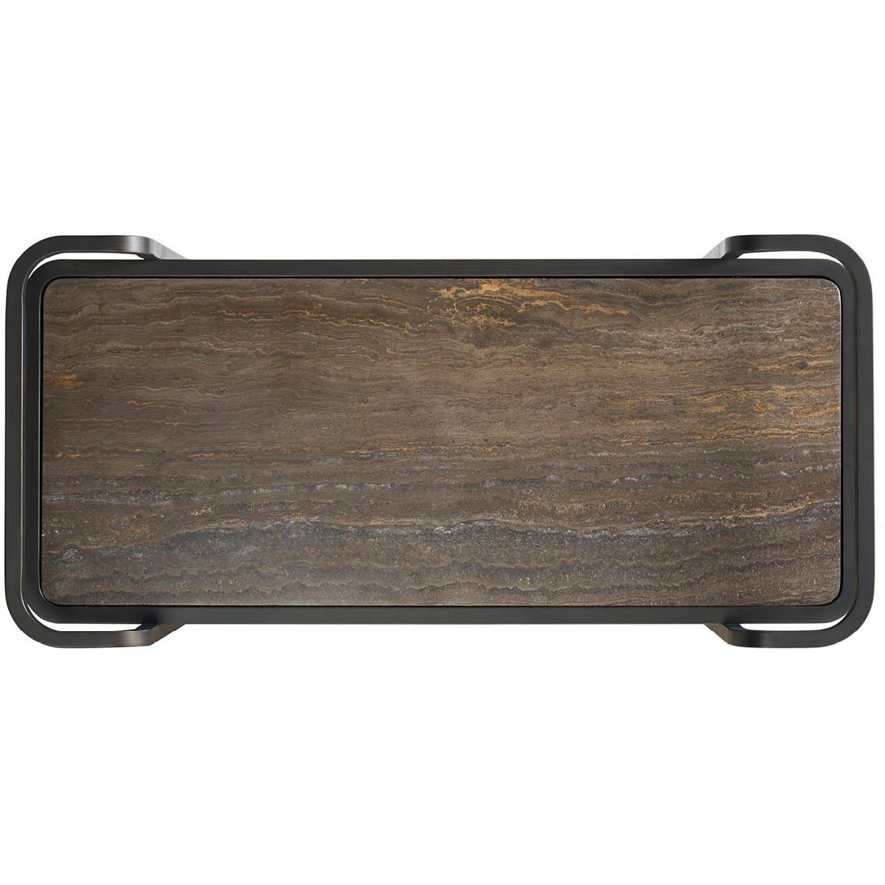 Smoked Bronze Bar Cart 2 Smoked Bronze Bar Cart - Image 2