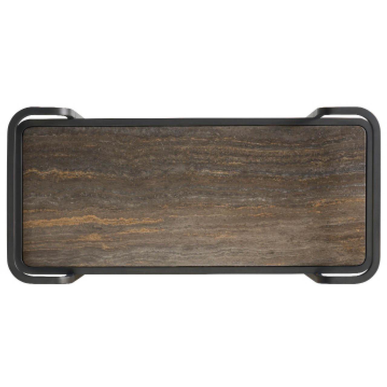 Smoked Bronze Bar Cart 3 Smoked Bronze Bar Cart - Image 3