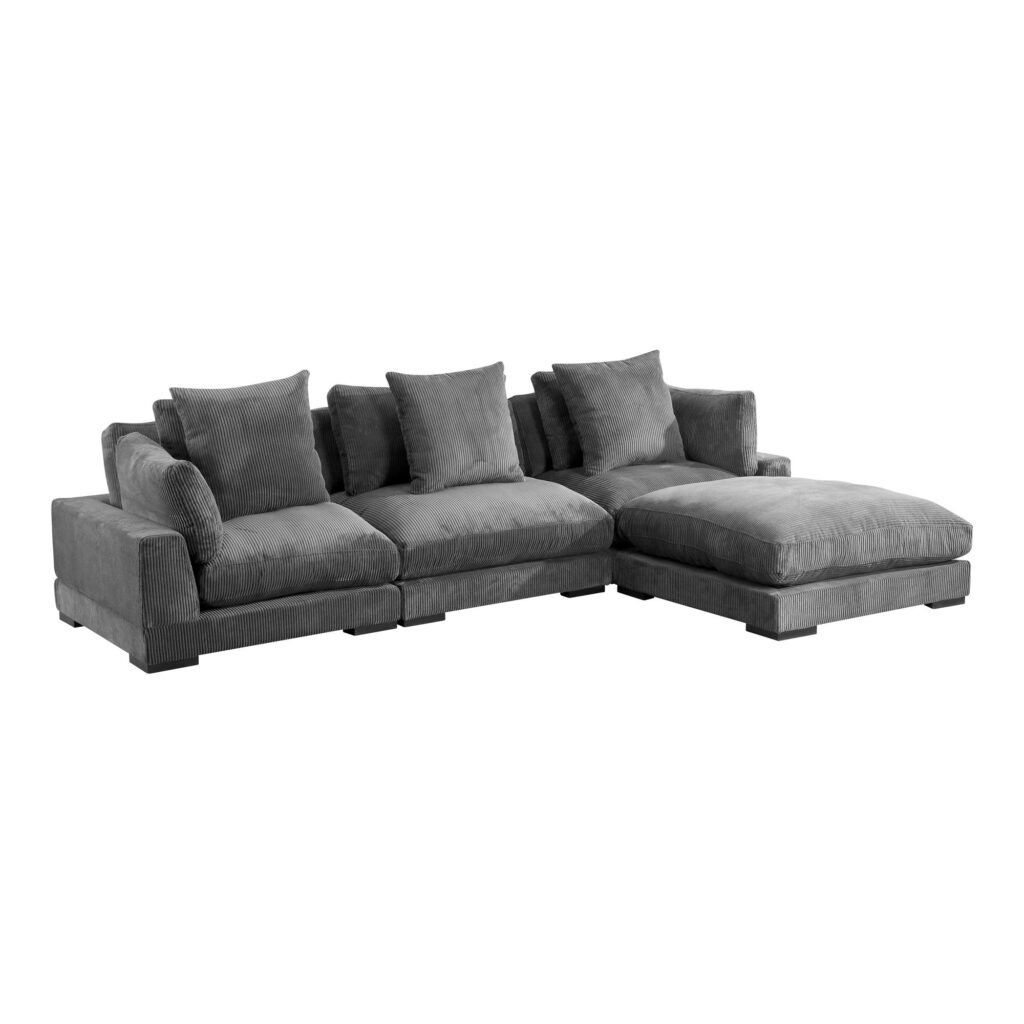 Tumble Lounge Modular Sectional Charcoal - Image 2