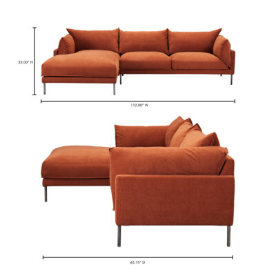 Jamara Sectional Left UB-1016-06-L-0 UB 1016 06 L 70