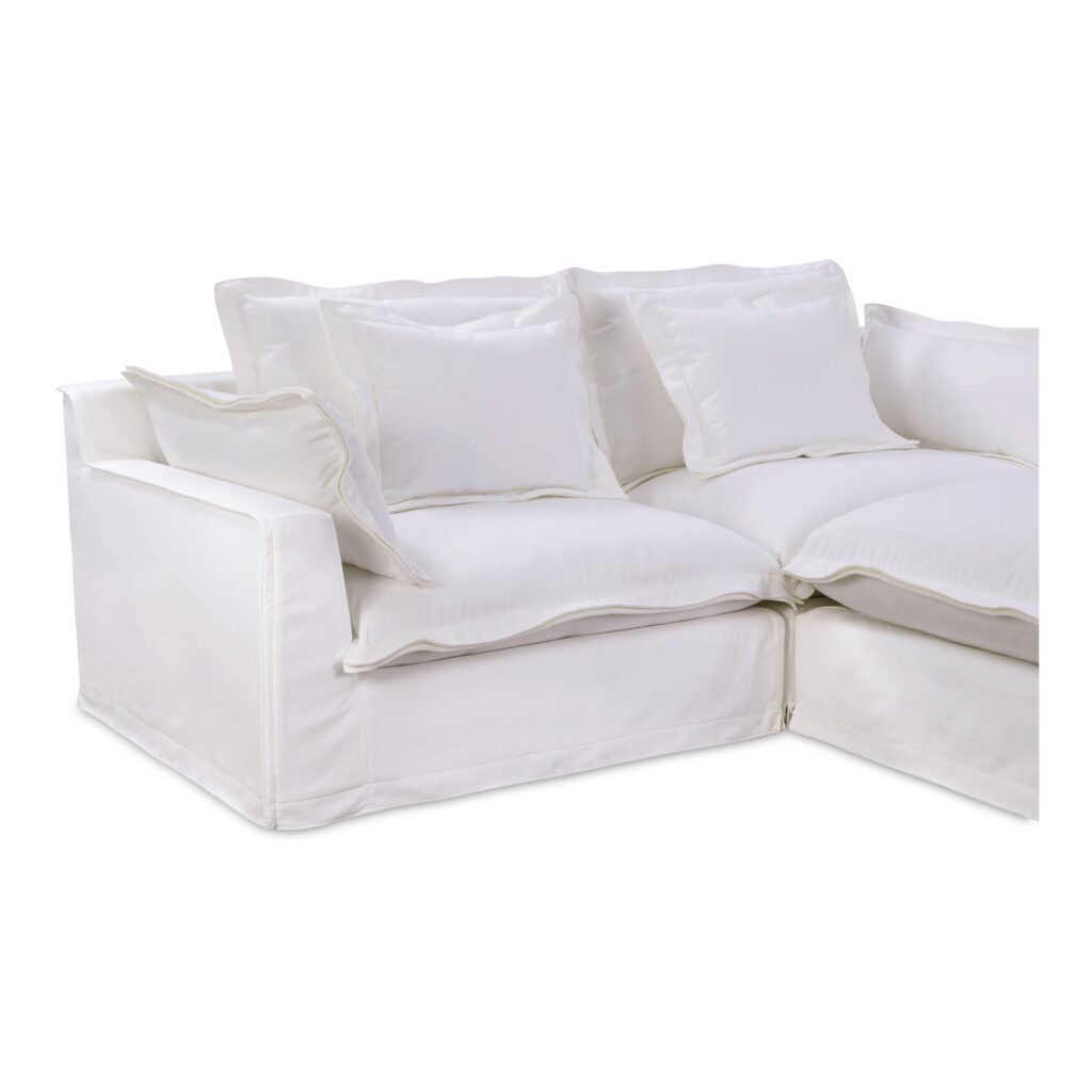 Olivia Nook Modular Sectional White - Image 5