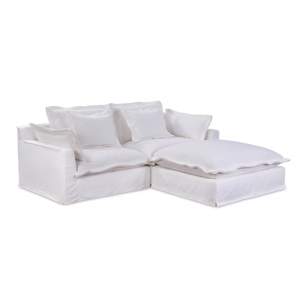 Olivia Nook Modular Sectional White - Image 2