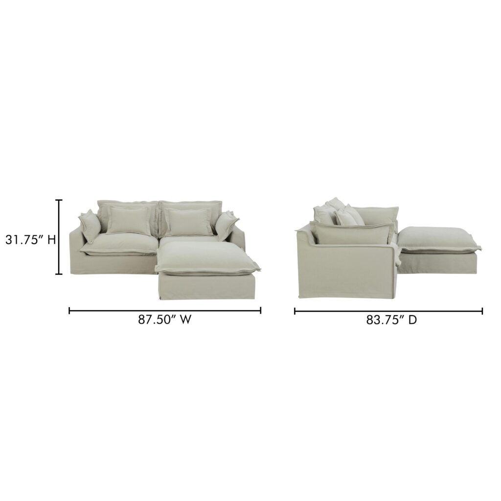 Olivia Nook Modular Sectional Sand - Image 8