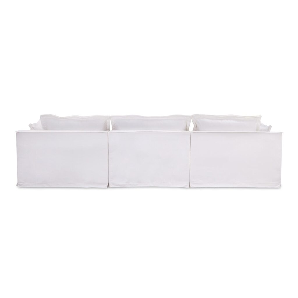 Olivia Lounge Modular Sectional White - Image 6