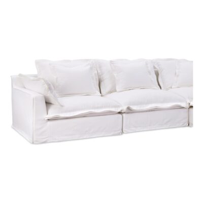 Olivia Classic L-Shaped Modular Sectional White UB-1032-18 UB 1032 18 Olivia closeup01 silo