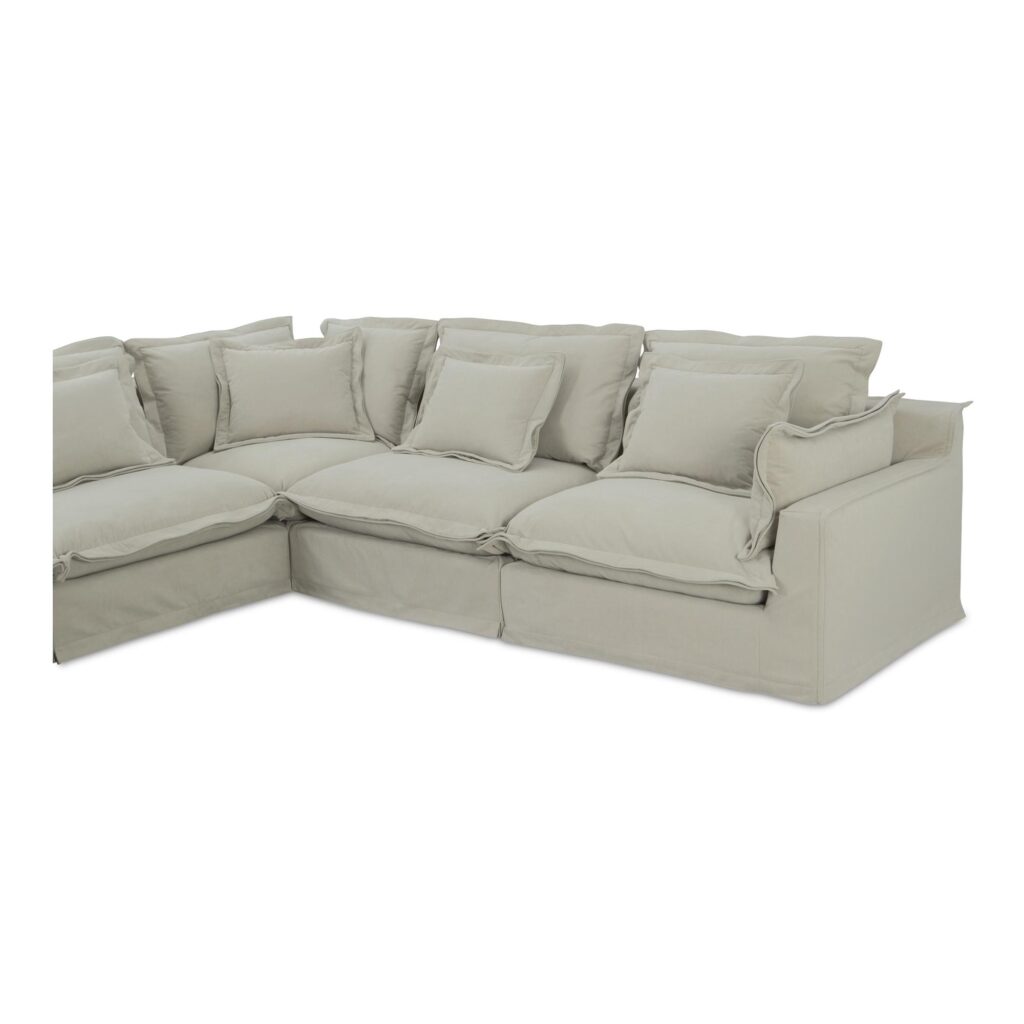 Olivia Classic L-Shaped Modular Sectional Sand - Image 5