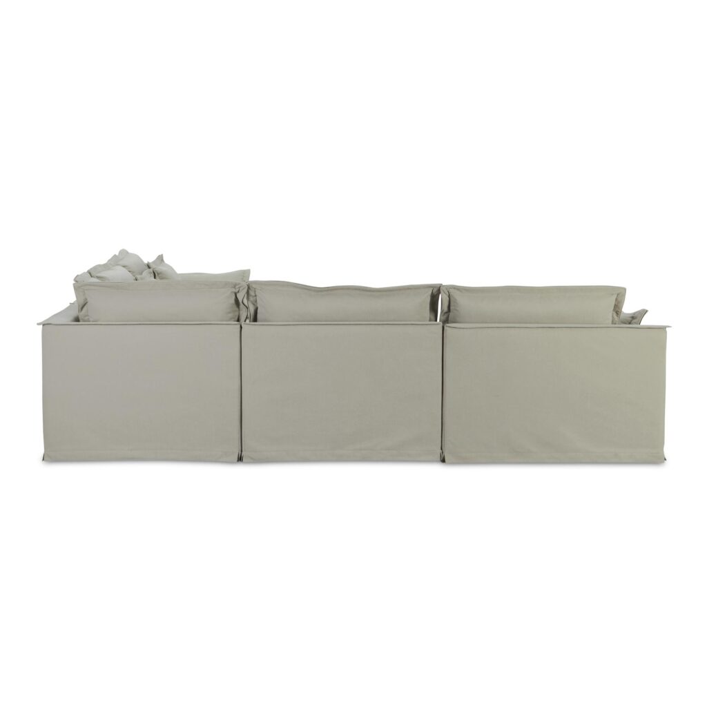 Olivia Classic L-Shaped Modular Sectional Sand - Image 6