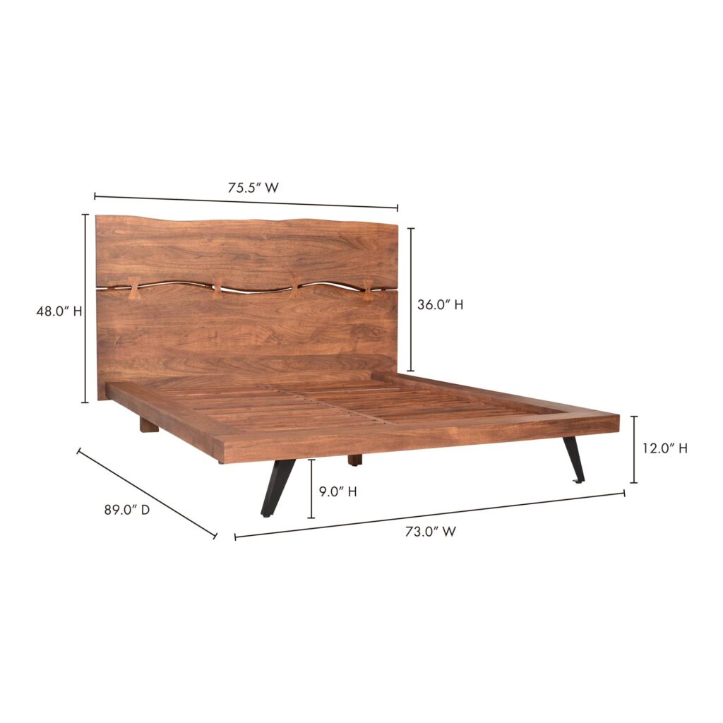 Madagascar Platform Bed Queen - Image 12