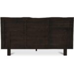 Madagascar King Platform Bed Dark Brown UH-1007-20-0 UH 1007 20 0 Madagascar back shadsilo