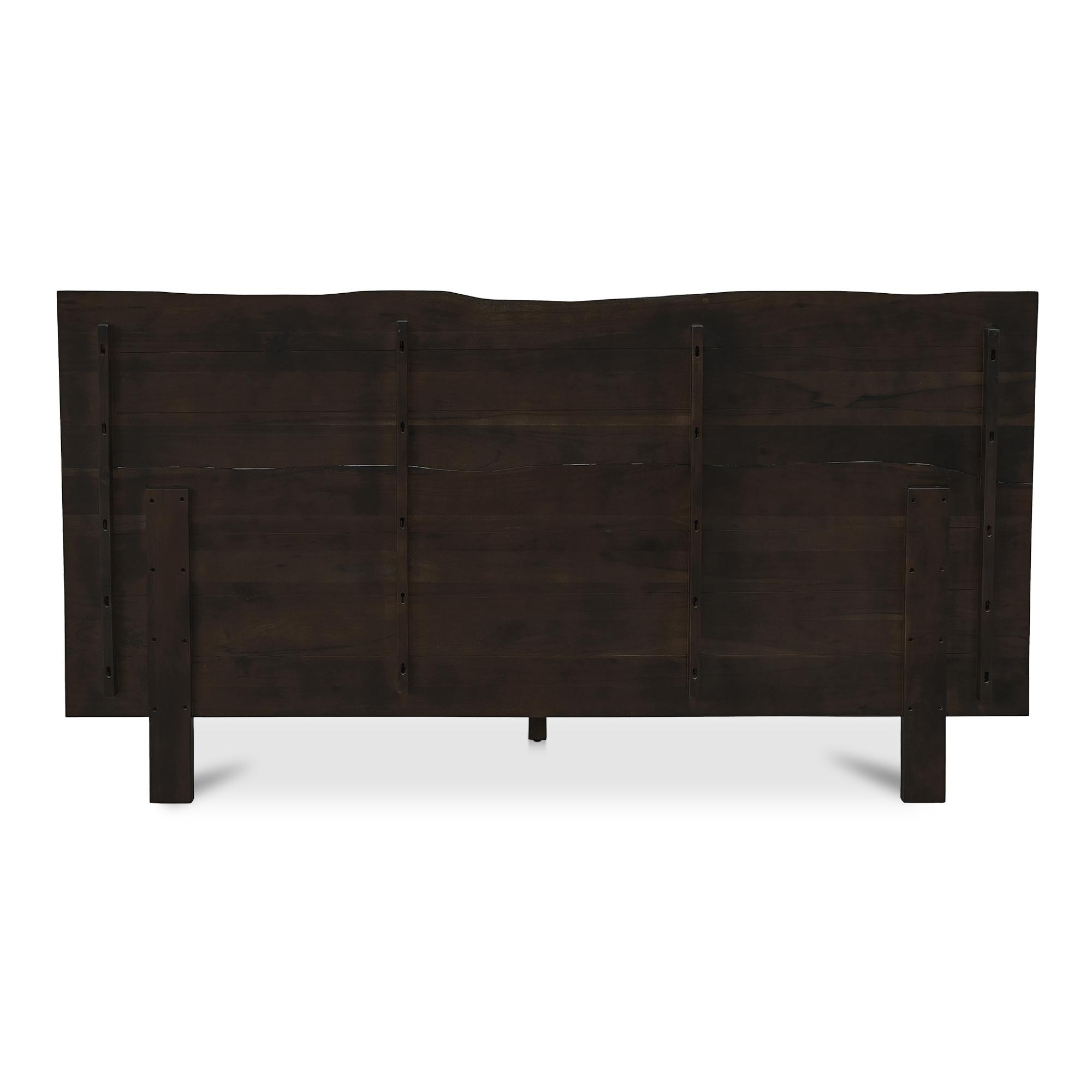 Madagascar King Platform Bed Dark Brown 5 Madagascar King Platform Bed Dark Brown - Image 5