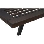 Madagascar King Platform Bed Dark Brown UH-1007-20-0 UH 1007 20 0 Madagascar closeup01 shadsilo