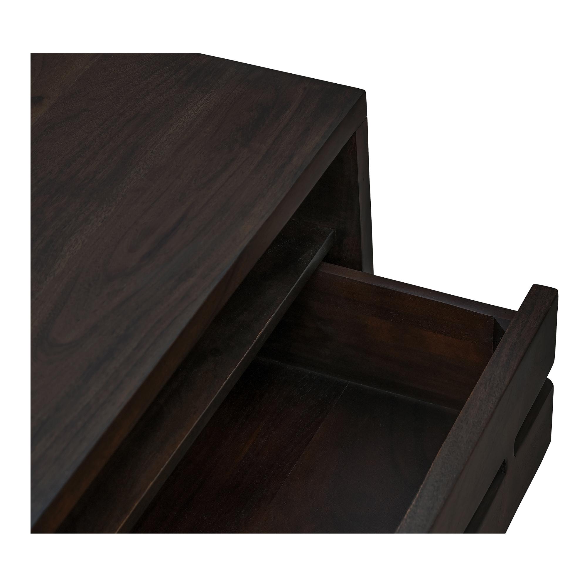 Madagascar Nightstand Dark Brown 6 Madagascar Nightstand Dark Brown - Image 6