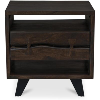 Madagascar Nightstand Dark Brown
