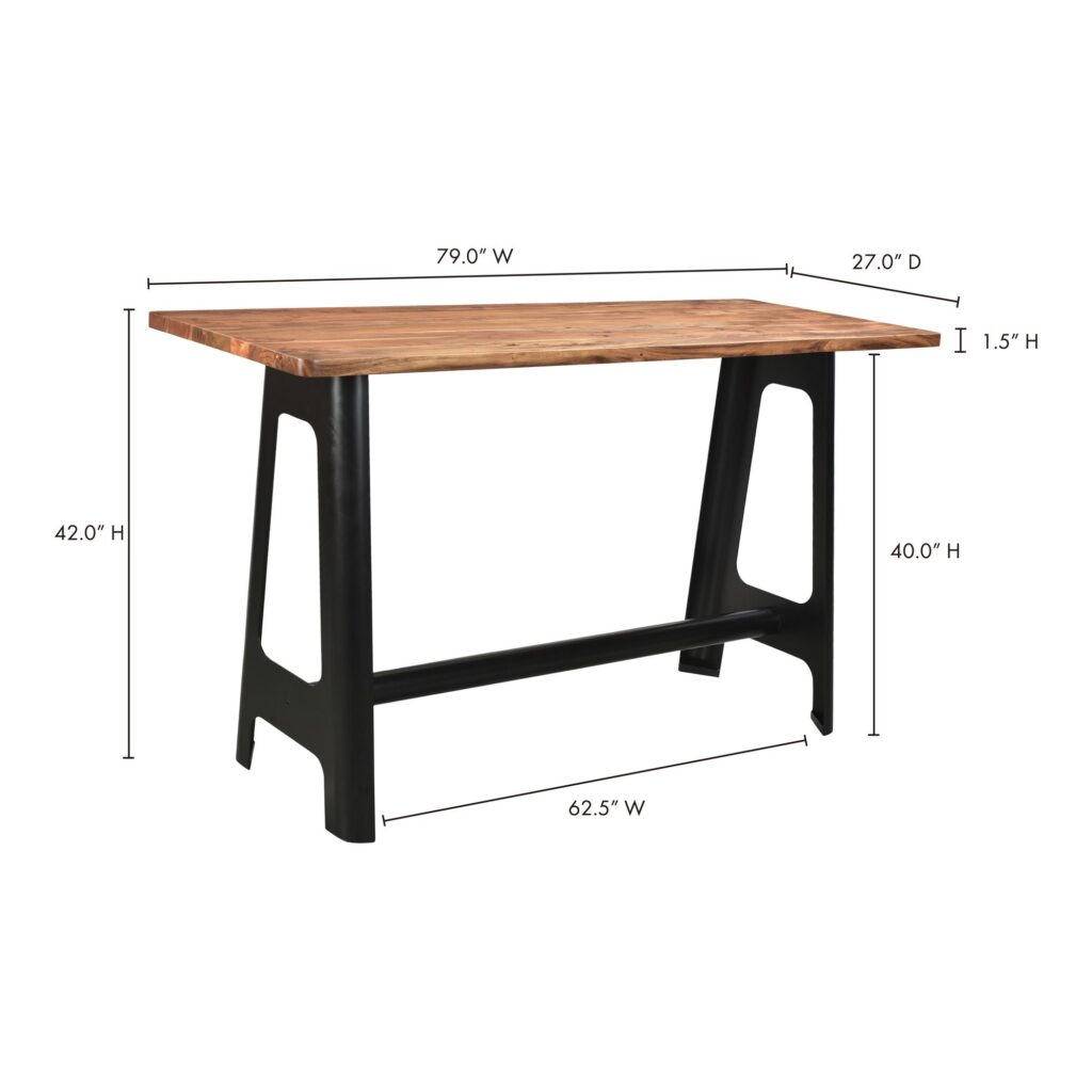 Craftsman Bar Table - Image 9