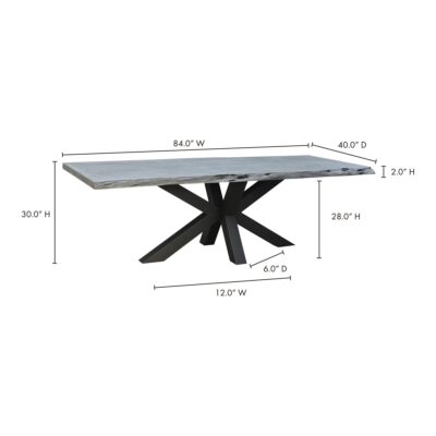 Edge Dining Table Small UH-1018-29-0 UH 1018 29 70