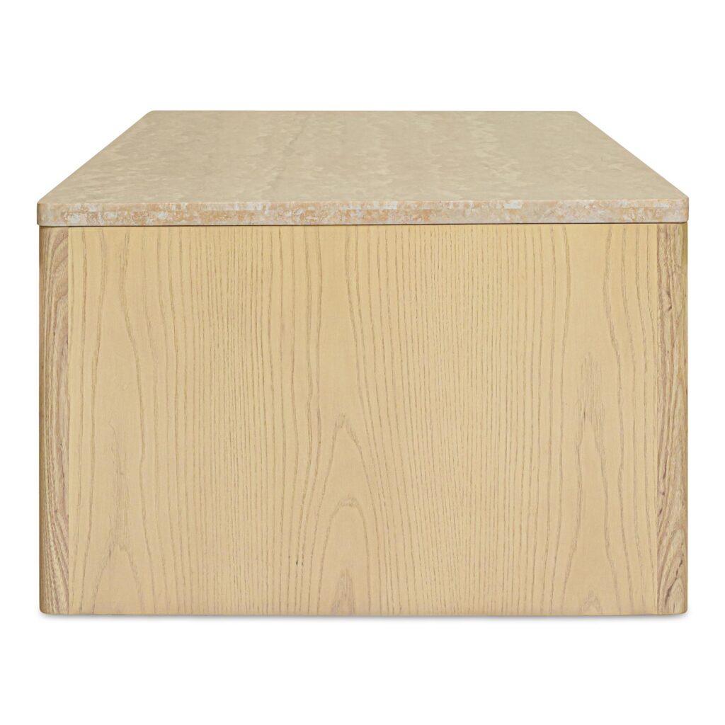 Blake Coffee Table Beige Travertine - Image 3