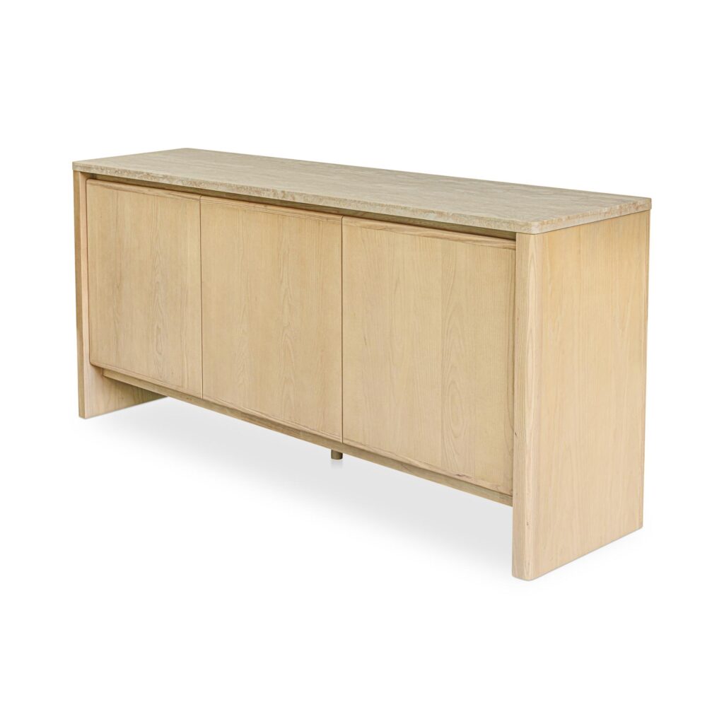 Blake Sideboard Beige Travertine - Image 2