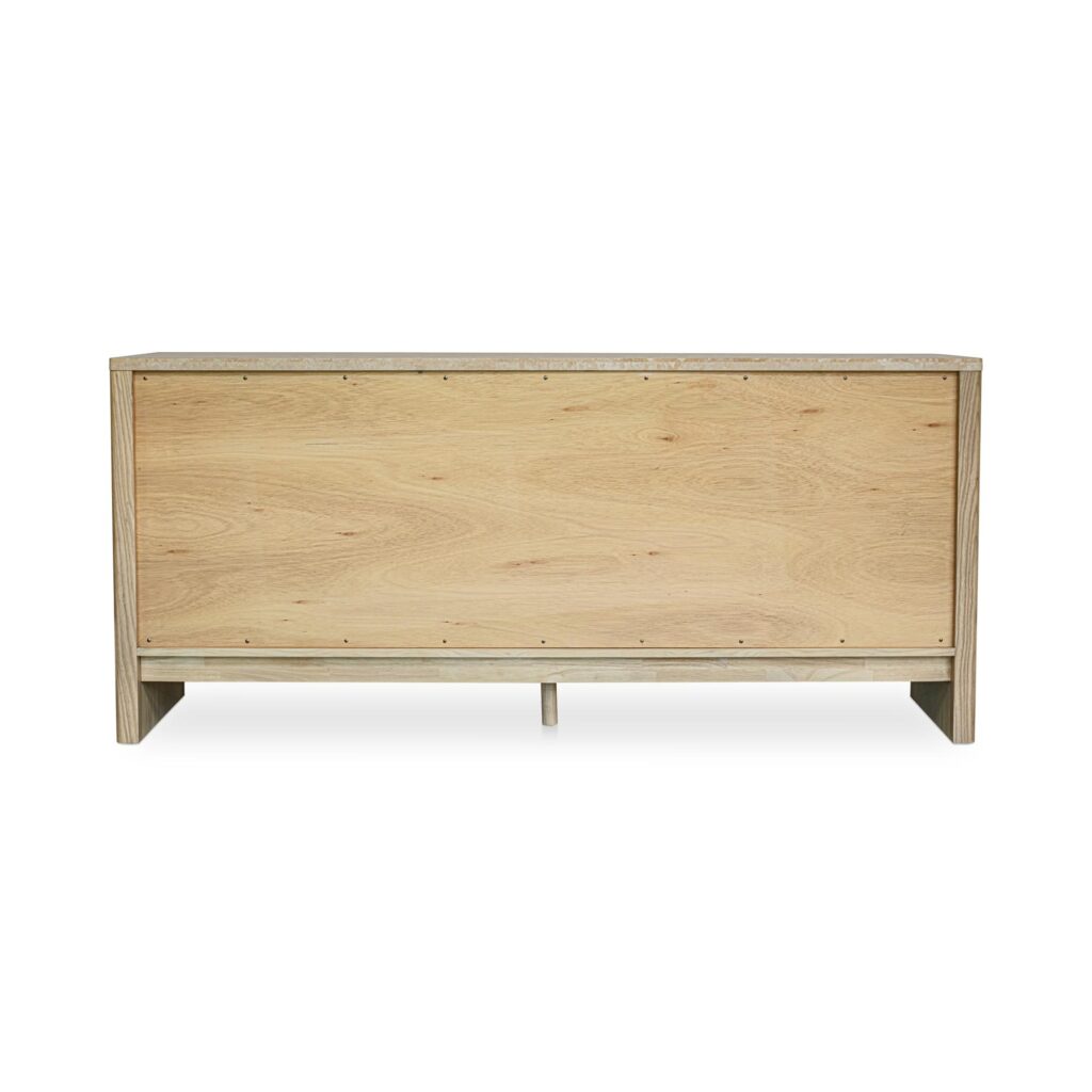 Blake Sideboard Beige Travertine - Image 4