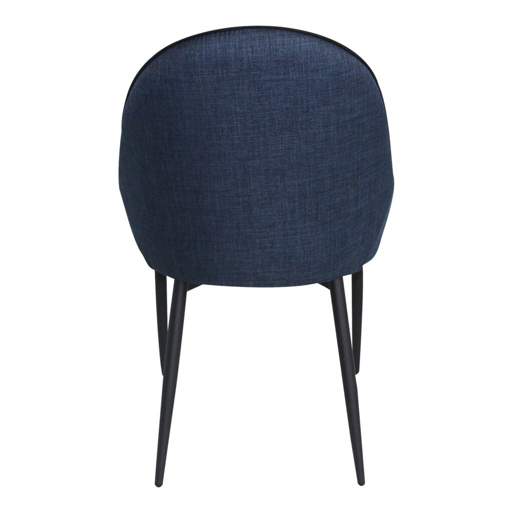 Lapis Dining Chair Dark Blue (Set of 2) - Image 7