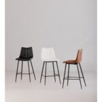Alibi Counter Stool Matte Black (Set of 2) 24 Alibi Counter Stool Matte Black (Set of 2) UU-1002-02 UU 1002 02 0 32