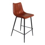 Alibi Counter Stool Brown (Set of 2) 16 Alibi Counter Stool Brown (Set of 2) UU-1002-03 UU 1002 03 01
