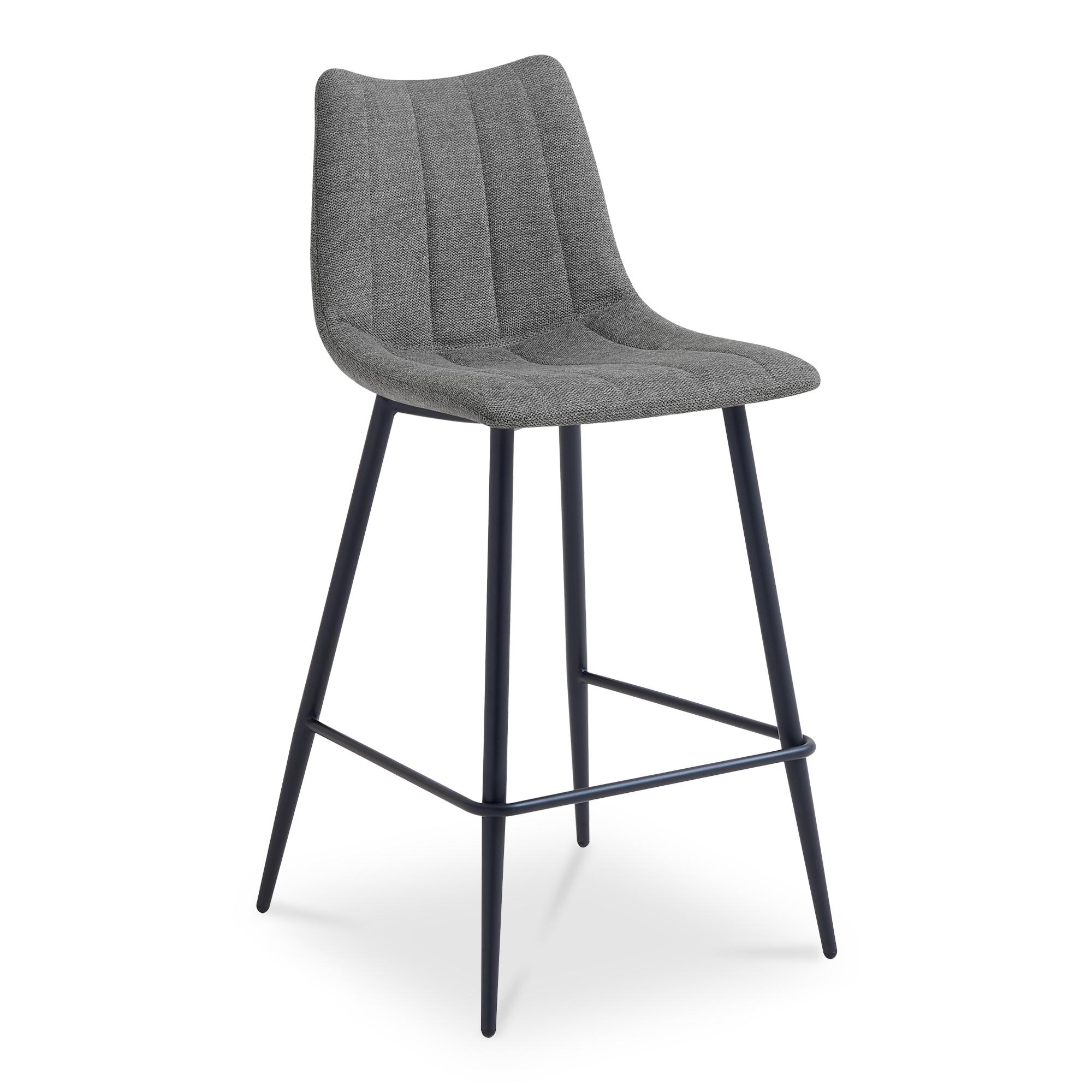 Alibi Counter Stool Dark Grey-Set of Two 2 Alibi Counter Stool Dark Grey-Set of Two - Image 2