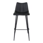 Alibi Barstool Matte Black (Set of 2) 14 Alibi Barstool Matte Black (Set of 2) UU-1003-02 UU 1003 02