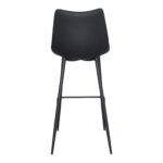 Alibi Barstool Matte Black (Set of 2) 16 Alibi Barstool Matte Black (Set of 2) UU-1003-02 UU 1003 02 02