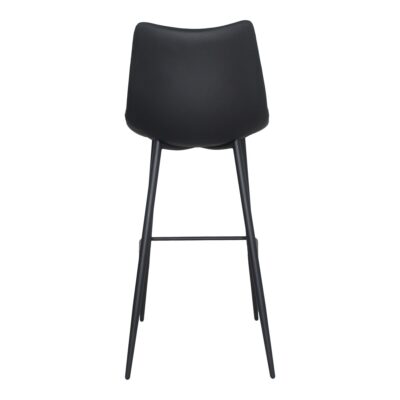 Alibi Barstool Matte Black (Set of 2) UU-1003-02 UU 1003 02 02