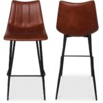 Alibi Barstool Brown (Set of 2) 14 Alibi Barstool Brown (Set of 2) UU-1003-03 UU 1003 03 82