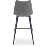 Alibi Bar Stool Dark Grey-Set of Two UU-1003-25 UU 1003 25 Alibi back shadsilo