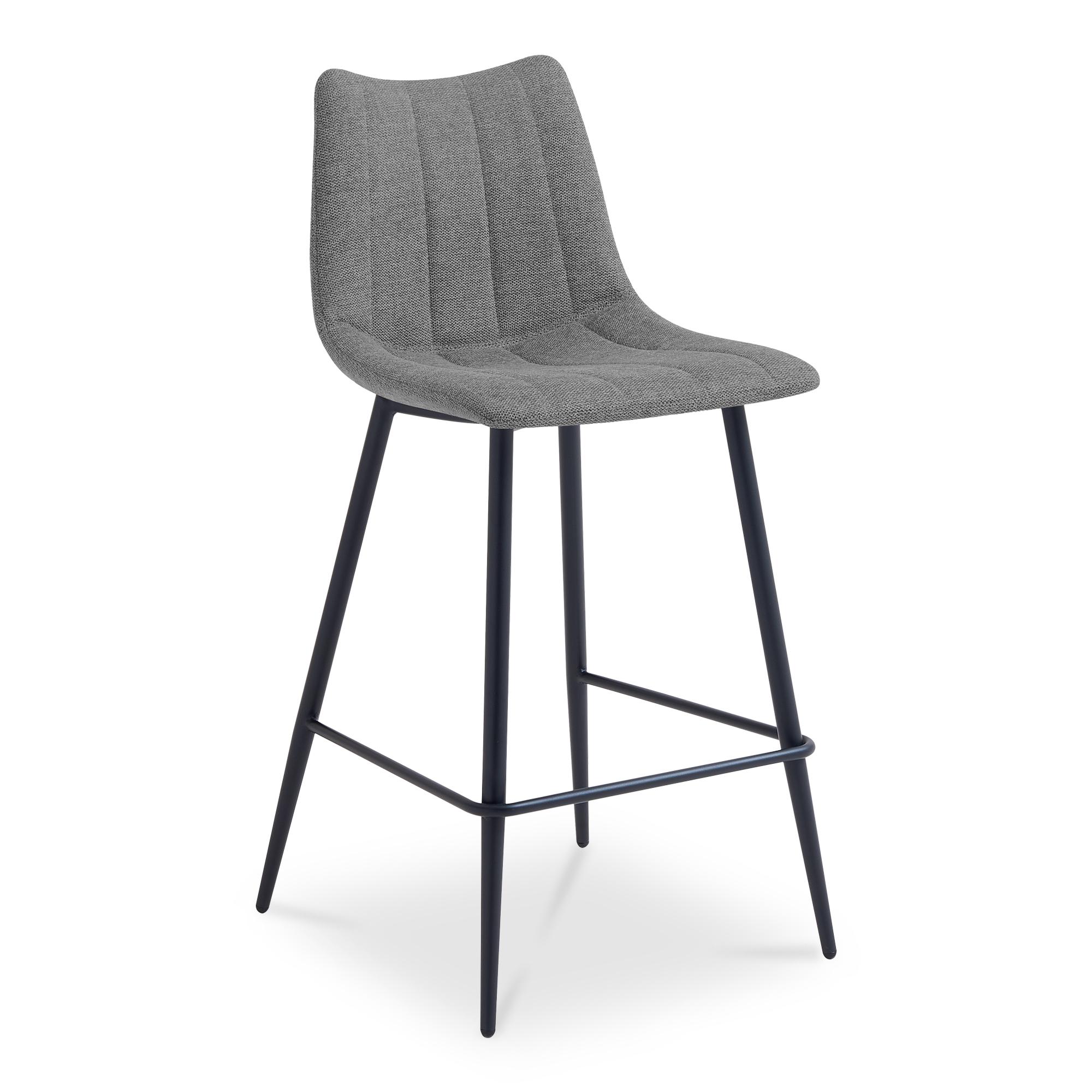 Alibi Bar Stool Dark Grey-Set of Two 2 Alibi Bar Stool Dark Grey-Set of Two - Image 2
