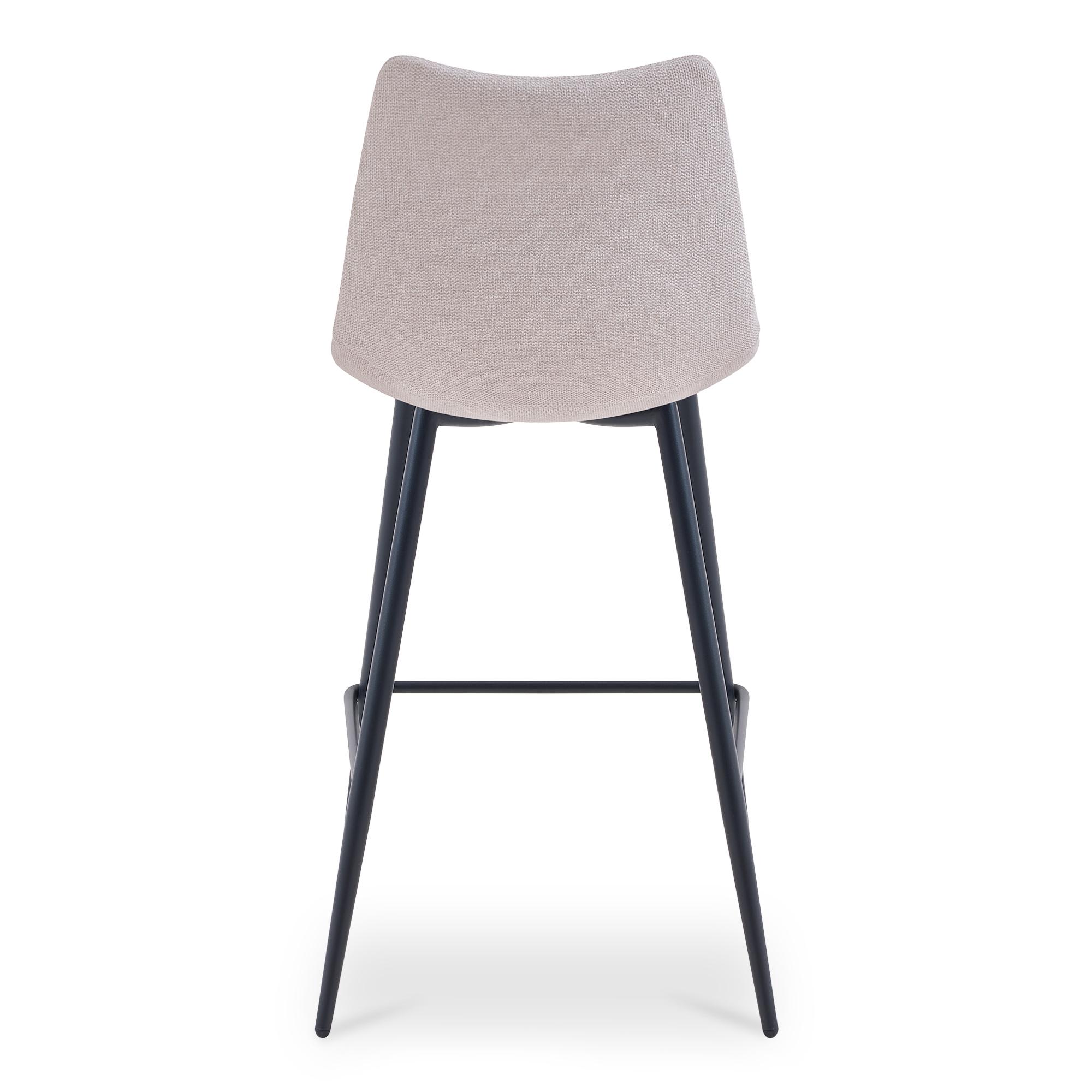 Alibi Bar Stool Beige-Set of Two 5 Alibi Bar Stool Beige-Set of Two - Image 5