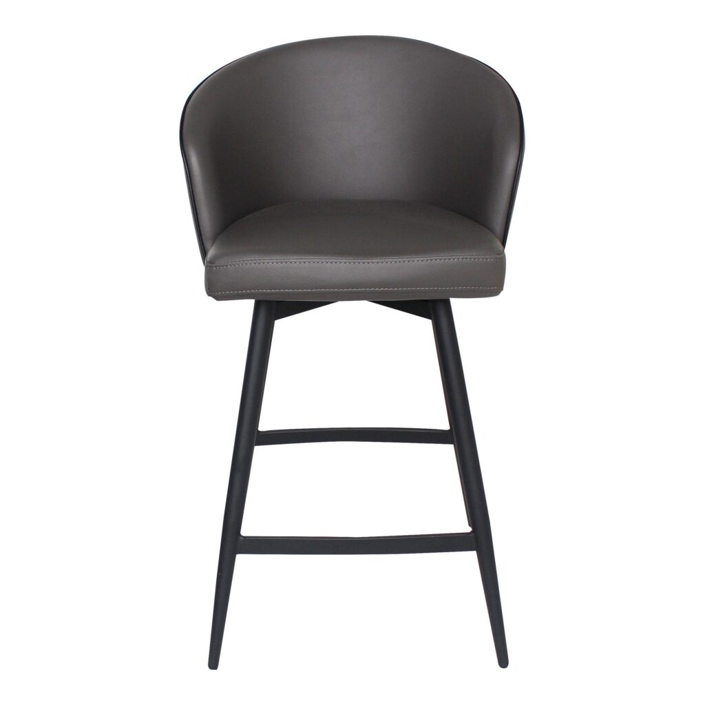 Webber Swivel Counter Stool Charcoal