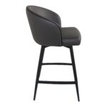 Webber Swivel Counter Stool Charcoal 8 Webber Swivel Counter Stool Charcoal UU-1004-07 UU 1004 07 02