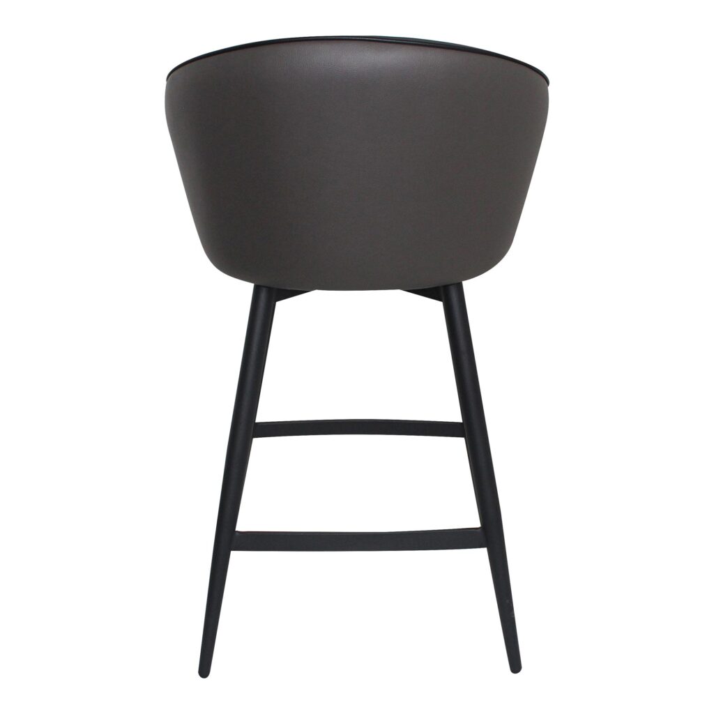 Webber Swivel Counter Stool Charcoal - Image 4