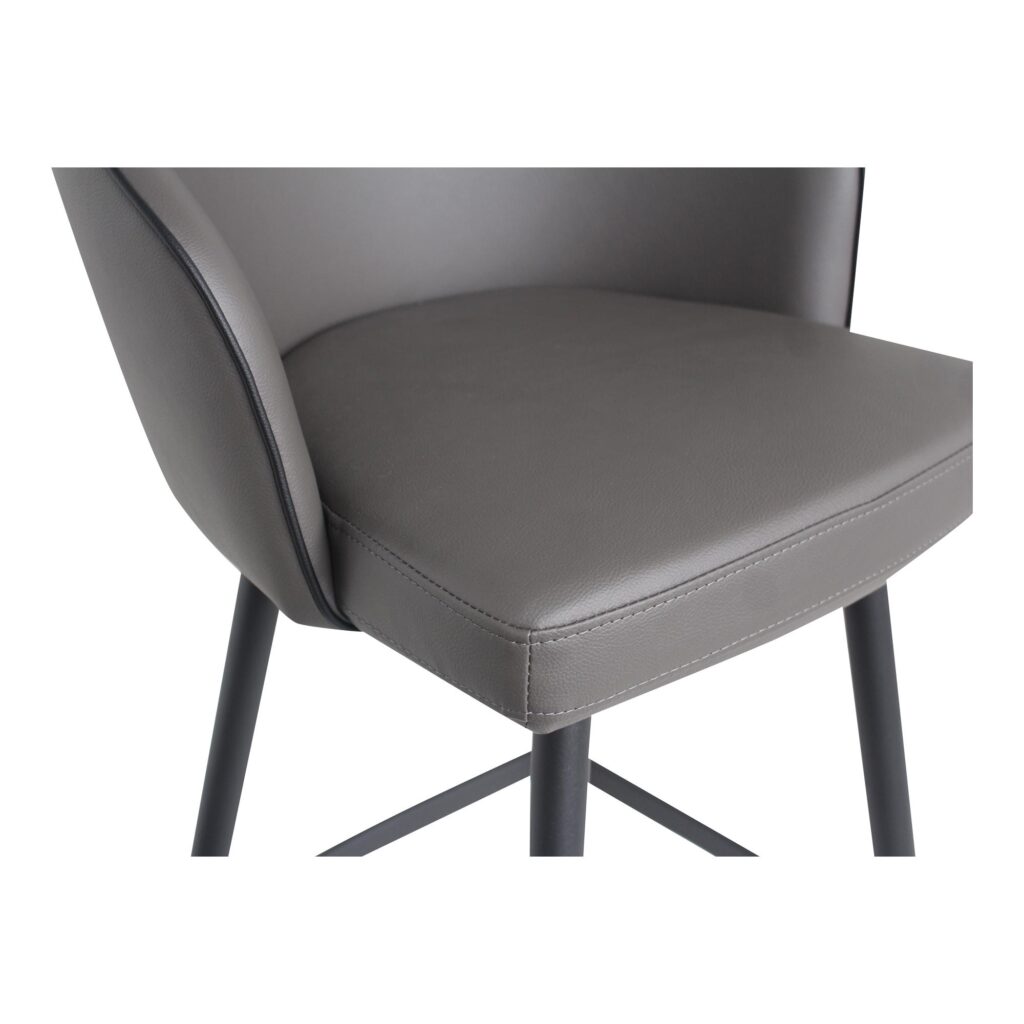 Webber Swivel Counter Stool Charcoal - Image 5