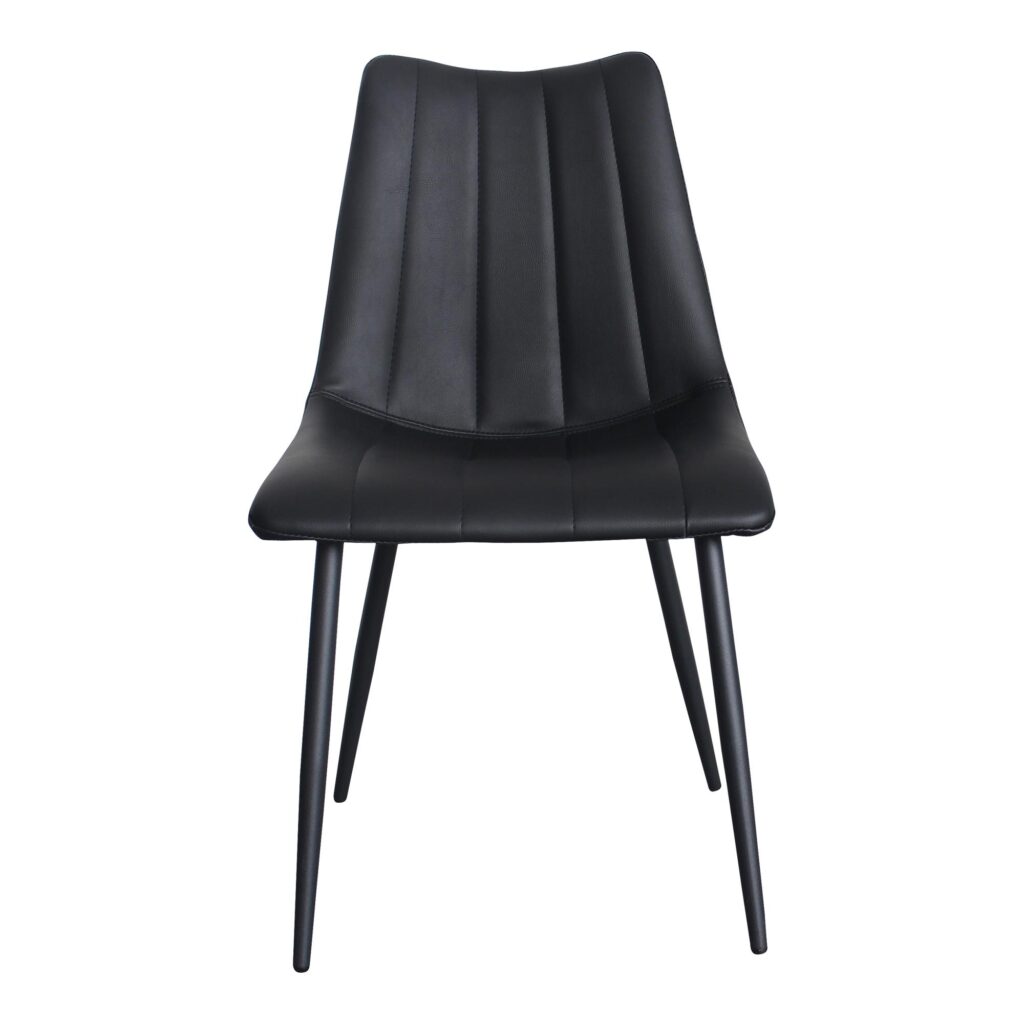 Alibi Dining Chair Matte Black (Set of 2) - Image 3