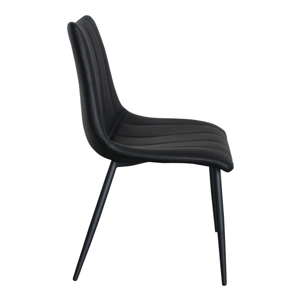 Alibi Dining Chair Matte Black (Set of 2) - Image 5